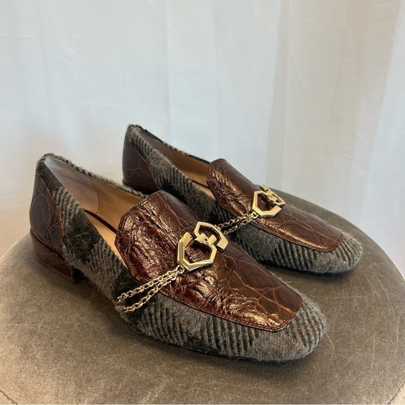 Louise et Cie Leather Loafers Everland Fudge Mutli Sz 9 - Picture 3 of 11